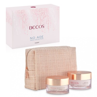 Becos No Age - Crème Visage Anti-âge Spf 20 + Baume No Age Yeux Lèvres Cou 