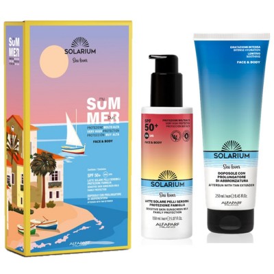 Solarium My Summer Duo-lait Solaire Spf30 + Après-soleil Avec Prolongateur De Bronzage 
